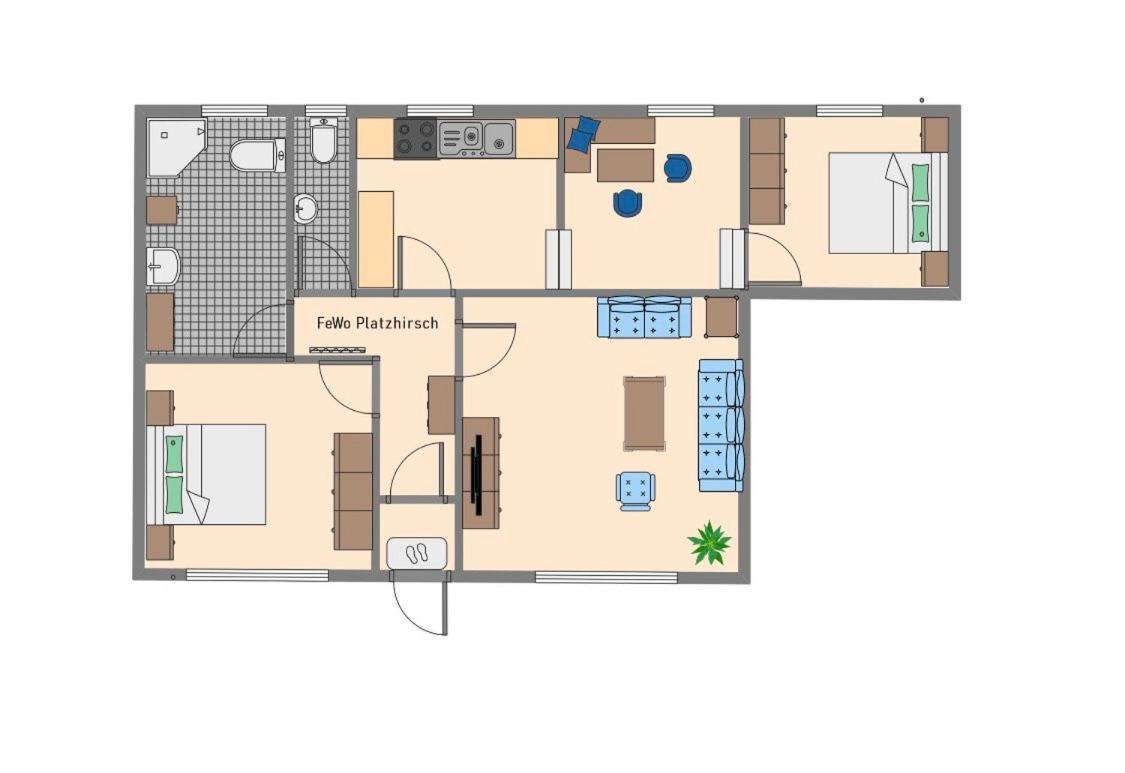 Apartment Altes Forsthaus Koenigskrug Braunlage